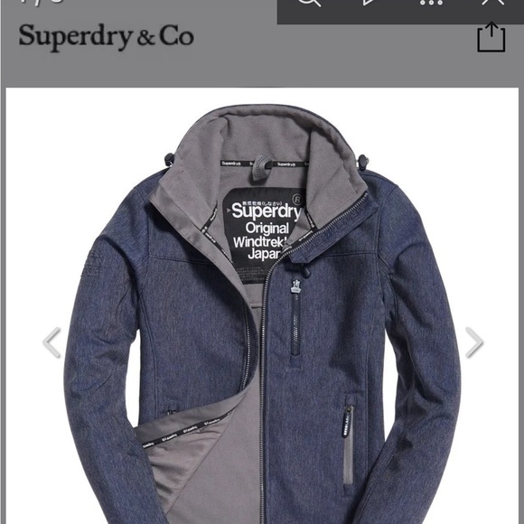 Superdry Windtrekker Mens Jacket - Picture 15 of 15
